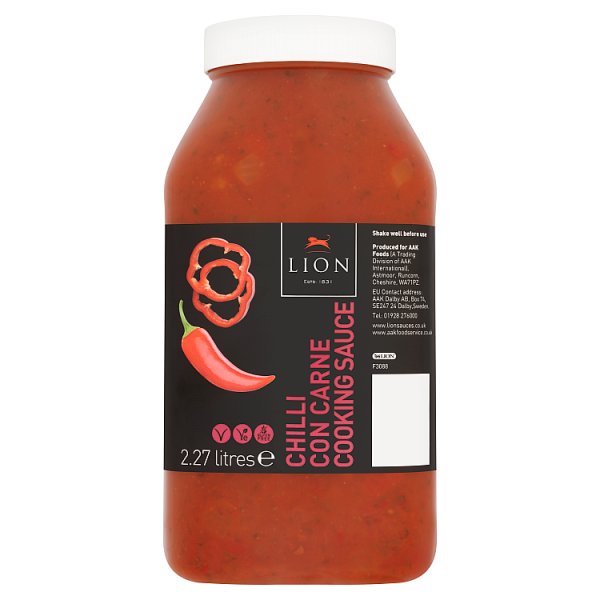 Lion Chilli Con Carne Cooking Sauce - 2.27 Litres