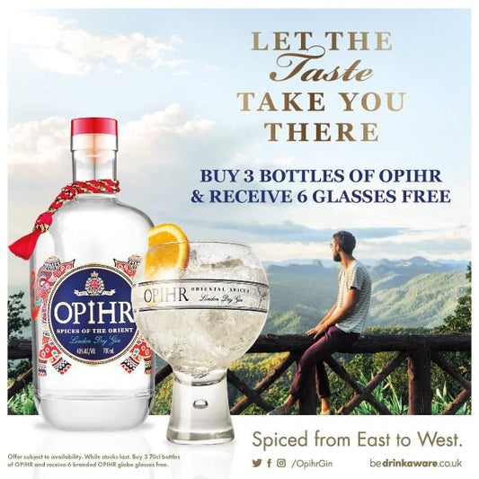 3 x Opihr Gin & Glass Bundle