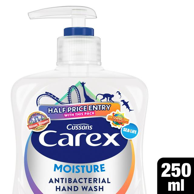 Carex Moisture Antibacterial Hand Wash 250ml