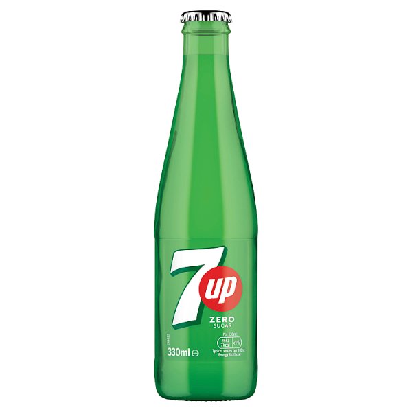 7UP Zero Lemon & Lime 24 x 330ml