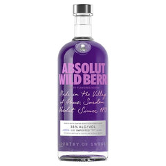 Absolut Wild Berri Berry Flavoured Vodka 700ml