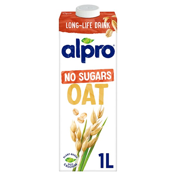 Alpro Oat No Sugars Long Life Drink 1L