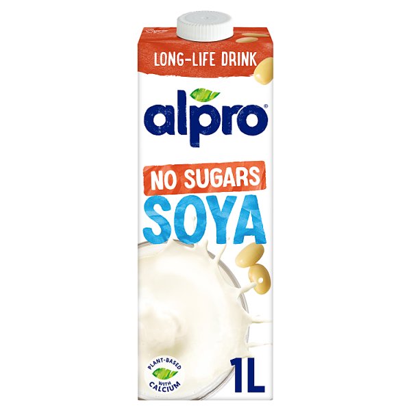 Alpro Soya No Sugars Long Life Drink 1L