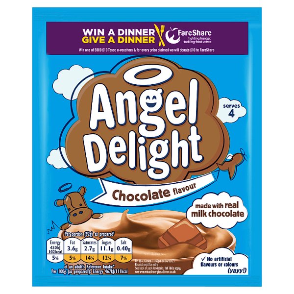 Angel Delight Chocolate Flavour 59g