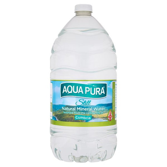 Aqua Pura Still Natural Mineral Water 5 Litre