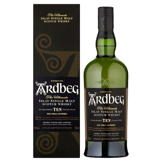 Ardbeg 10 Years Old Single Malt Islay Scotch Whisky 70cl