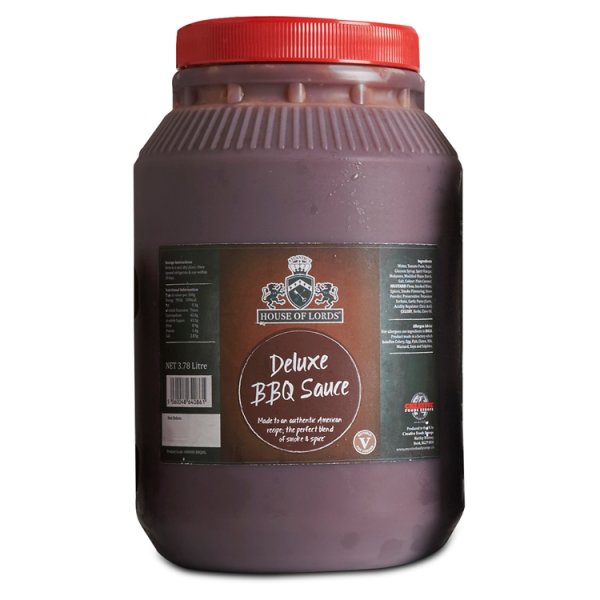 Atlantic's House of Lords Deluxe BBQ Sauce 3.78 Litre