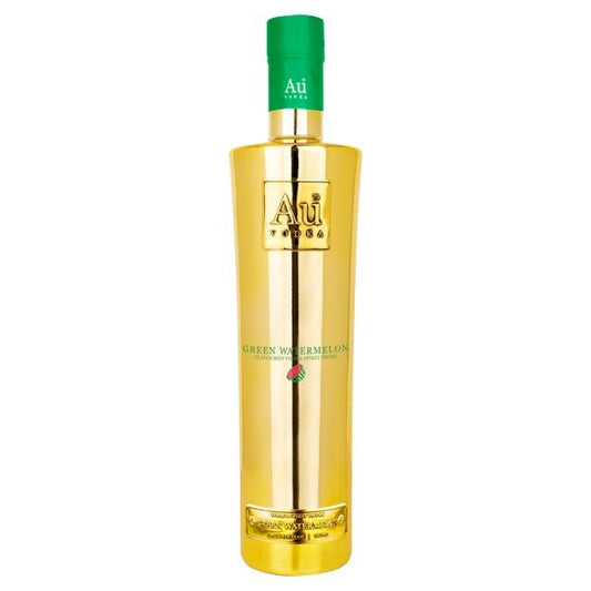 Au Vodka Green Watermelon Flavoured Vodka Spirit Drink 70cl