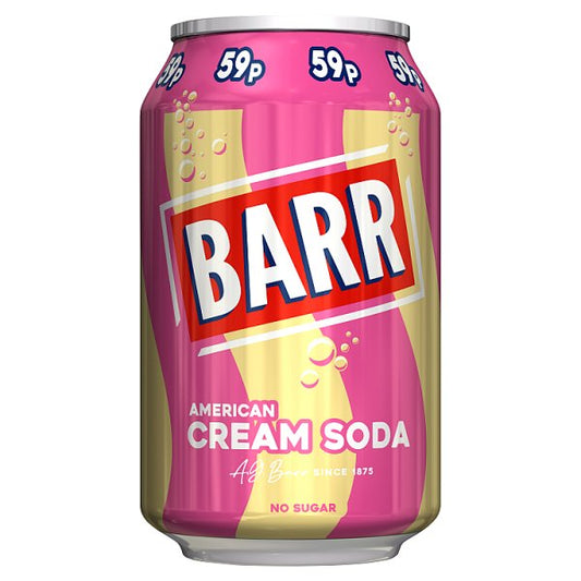 Barr American Cream Soda 330ml