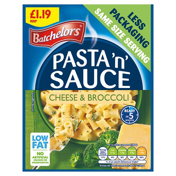 Batchelors Pasta 'n' Sauce Cheese & Broccoli 99g