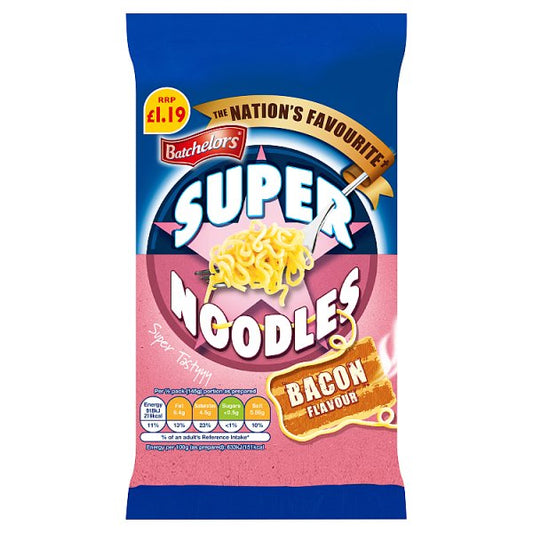 Batchelors Super Noodles Bacon Flavour 90g