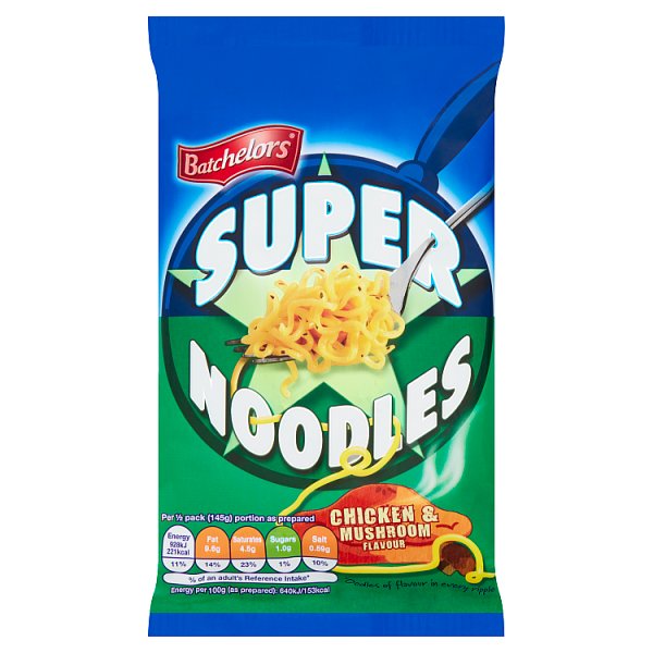 Batchelors Super Noodles Chicken & Mushroom Flavour 90g