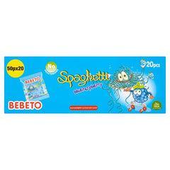 Bebeto Spaghetti Sour Blue Raspberry Soft Candy 70g