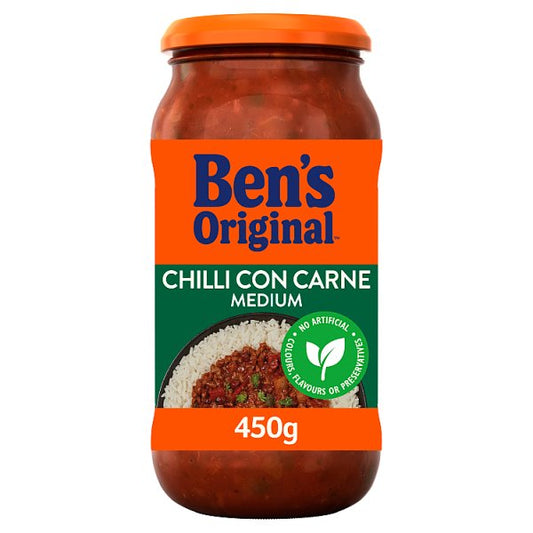 Bens Original Medium Chilli Con Carne Sauce 450g