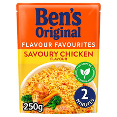 Bens Original Savoury Chicken Microwave Rice 250g