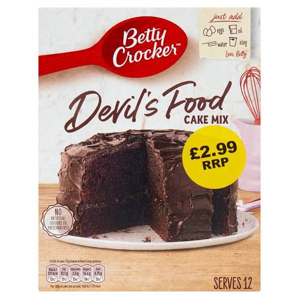 Betty Crocker Devil's Food Cake Mix 425g