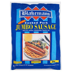 Blakemans Cooked Pork Jumbo Sausage 2kg