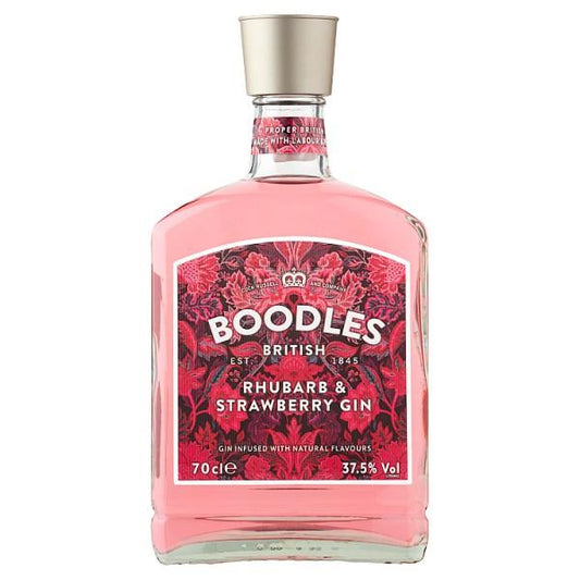 Boodles British Rhubarb & Strawberry Gin 70cl