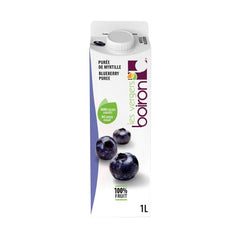 Borion Ambient Fruit Puree 100% Blueberry 1Ltr