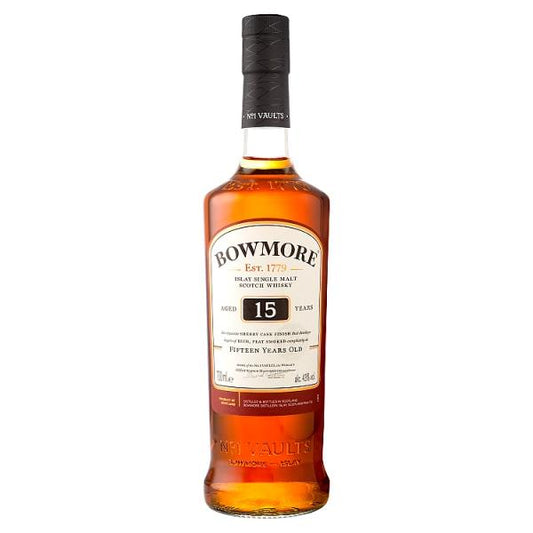 Bowmore 15 Year Old Single Malt Scotch Whisky 70cl