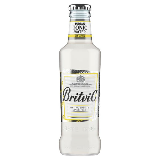 Britvic Indian Tonic Water Low Calorie Bottle 24 x 200ml