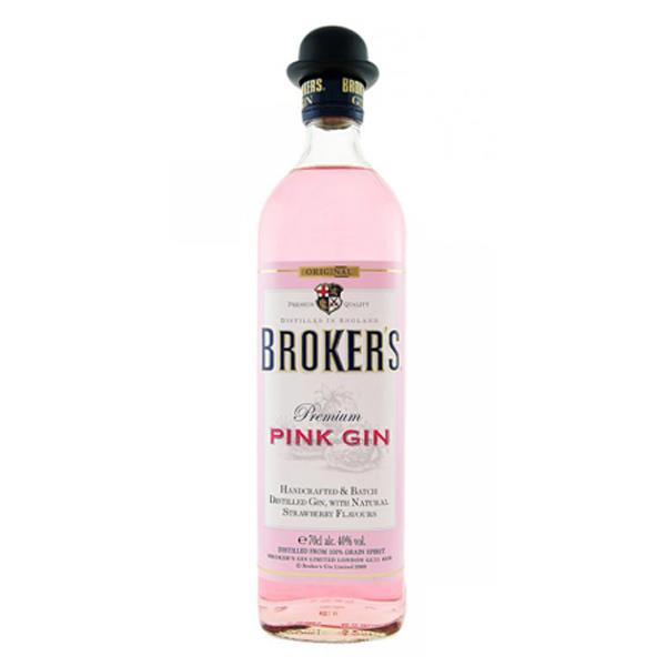 Broker's Original Premium Pink Gin 70cl