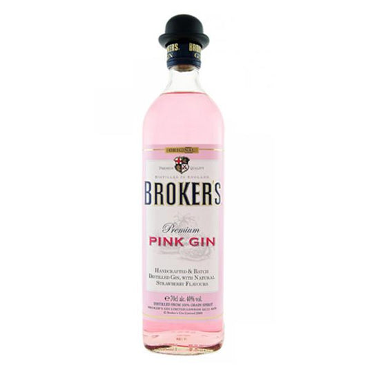 Broker's Original Premium Pink Gin 70cl