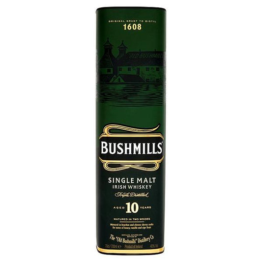 Bushmills Single Malt Irish Whiskey Aged 10 Years 700ml