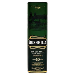 Bushmills Single Malt Irish Whiskey Aged 10 Years 700ml