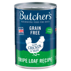 Butcher's Chicken & Tripe Wet Dog Food Tin 400g