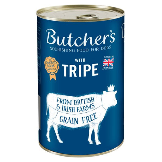 Butcher's Tripe Wet Dog Food Tin 1200g