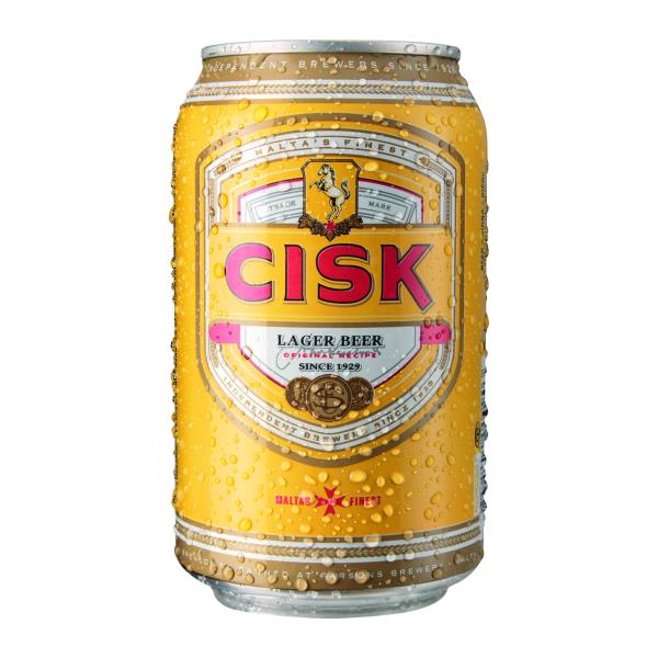 CISK Maltese Lager Can 24 x 330ml 4.2% ABV