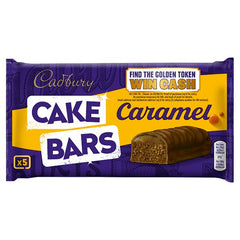 Cadbury 5 Caramel Cake Bars