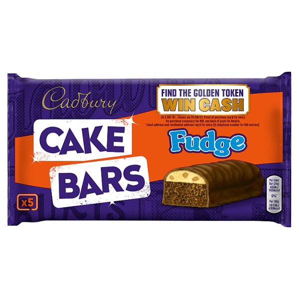 Cadbury 5 Fudge Cake Bars