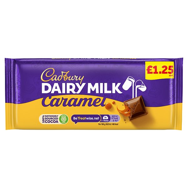 Cadbury Dairy Milk Caramel 120g