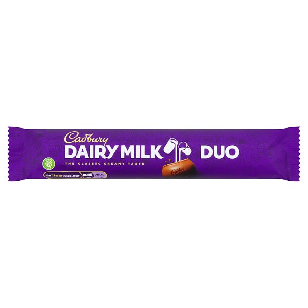 Cadbury Dairy Milk Duo Chocolate Bars 54.4g