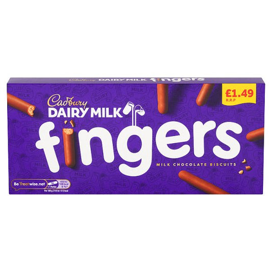 Cadbury Dairy Milk Fingers 114g