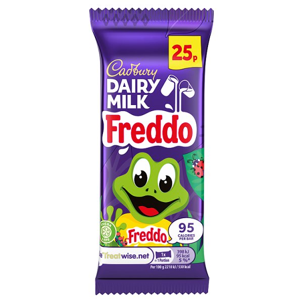 Cadbury Dairy Milk Freddo 25p Chocolate Bar 18g