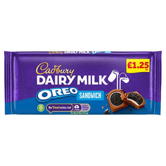 Cadbury Dairy Milk Oreo Sandwich 96g