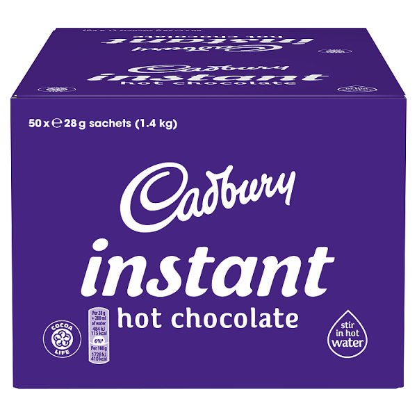 Cadbury Instant Hot Chocolate Sachets (1.4kg)