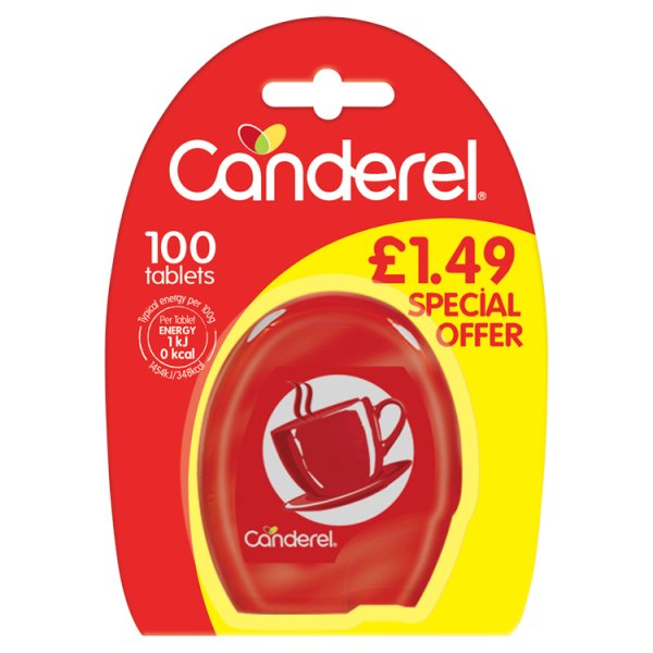 Canderel 100 Tablets 8.5g