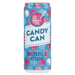 Candy Can Sparkling Bubble Gum Drink 330ml