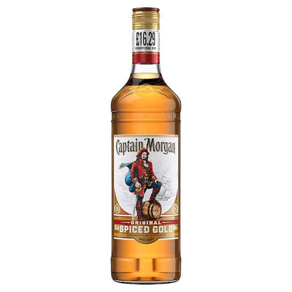 Captain Morgan Original Spiced Gold Rum Based Spirit Drink 70cl £16.29 PMP