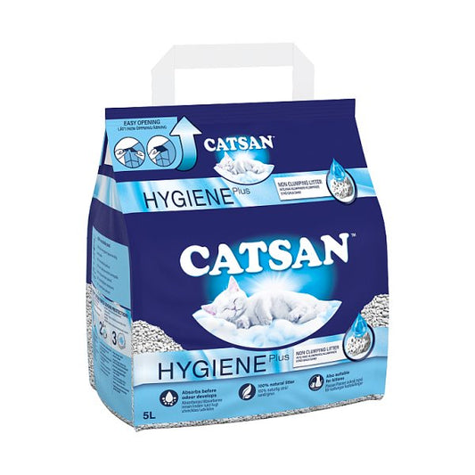 Catsan Hygiene Non-Clumping Odour Control Cat Litter 5L