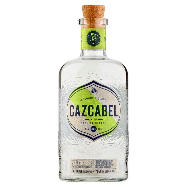 Cazcabel Coconut Liqueur with Tequila Blanco 70cl