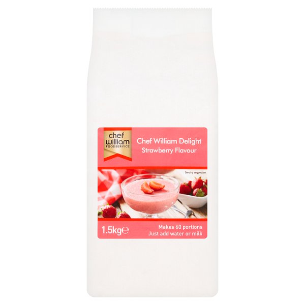 Chef William Delight Strawberry Flavour 1.5kg