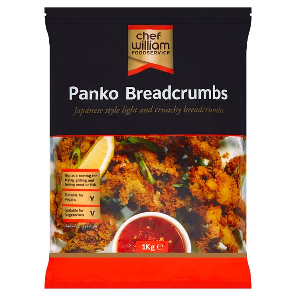 Chef William Foodservice Panko Breadcrumbs 1kg