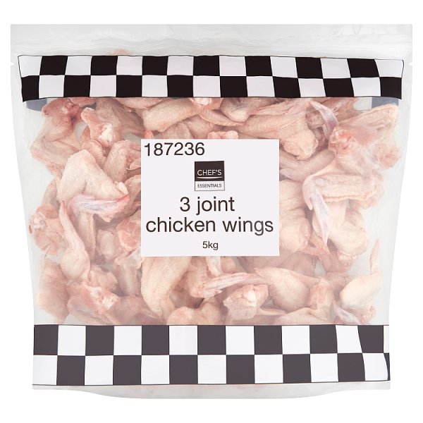 Chef's Essentials 3 Joint Chicken Wings 5kg