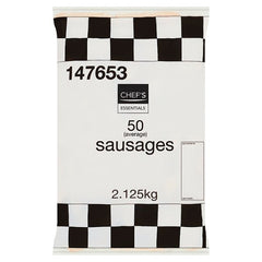 Chef's Essentials 50 (Average) Sausages 2.125kg