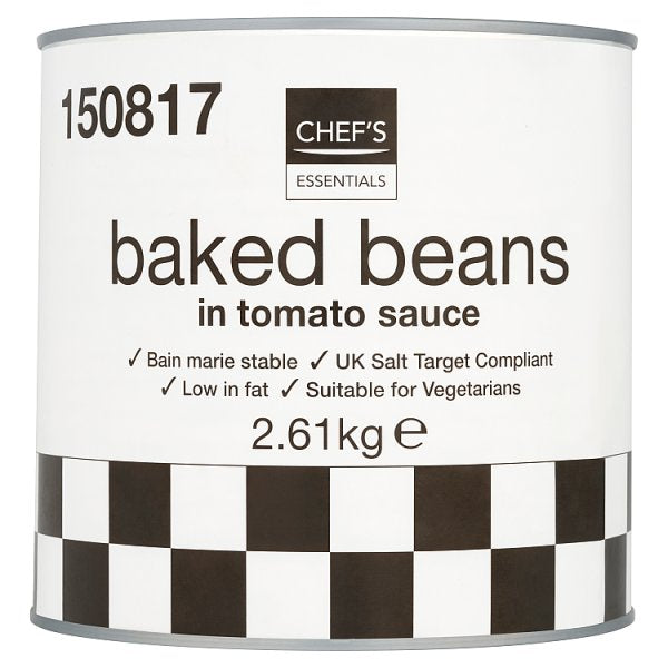 Chef's Essentials Baked Beans in Tomato Sauce 2.61kg